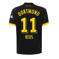 Camiseta Borussia Dortmund Marco Reus #11 Segunda Equipación Replica 2023-24 para mujer mangas cortas
